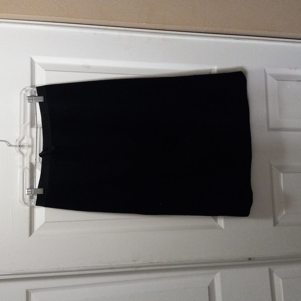 Vintage Wool Elastic Waist Skirt